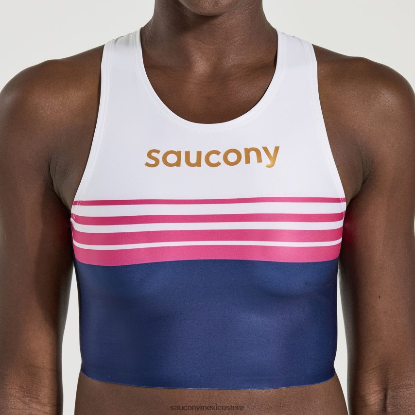 Saucony top corto de élite mujer sodalita P4B2Z0757