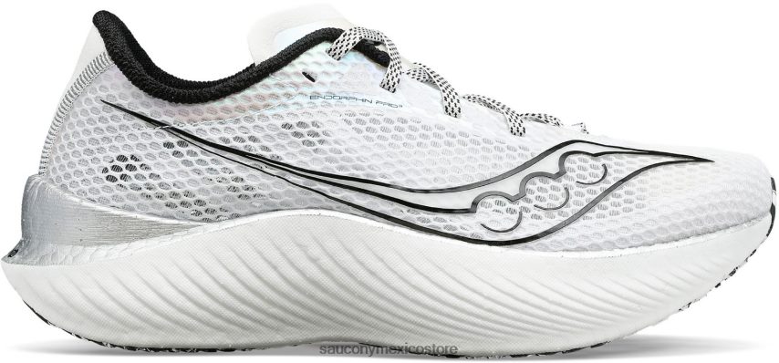 Saucony endorfinas pro 3 mujer blanco negro P4B2Z0550