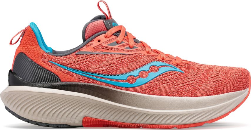 Saucony escalón 9 mujer coral/océano P4B2Z0626