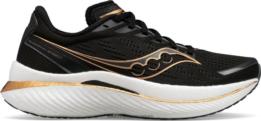 Saucony velocidad de endorfinas 3 mujer negro/dorado P4B2Z0514