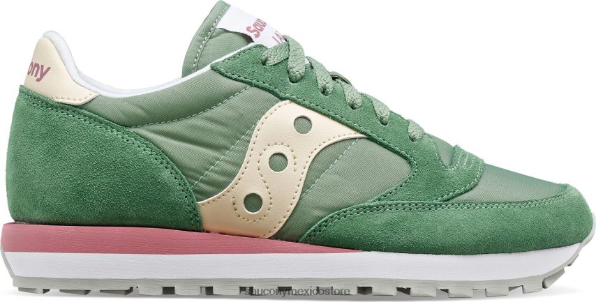 Saucony originales de jazz mujer esmeralda/crema P4B2Z0693
