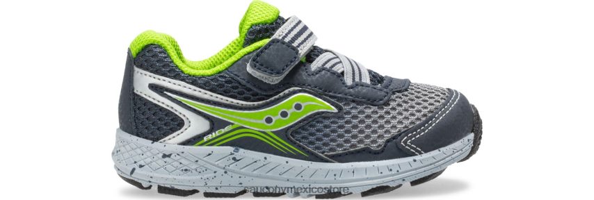 Saucony paseo 10 jr. zapatilla de deporte niños azul marino/verde P4B2Z0964