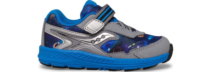 Saucony paseo 10 jr. zapatilla de deporte niños gris/azul/espacio P4B2Z0962