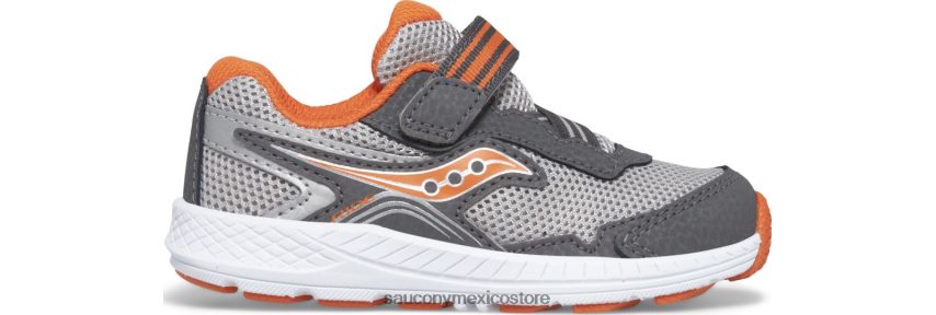 Saucony paseo 10 jr. zapatilla de deporte niños gris/naranja P4B2Z0963