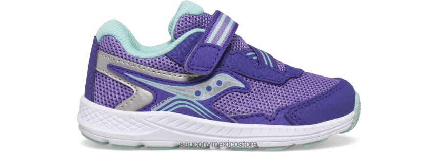 Saucony paseo 10 jr. zapatilla de deporte niños púrpura P4B2Z0968