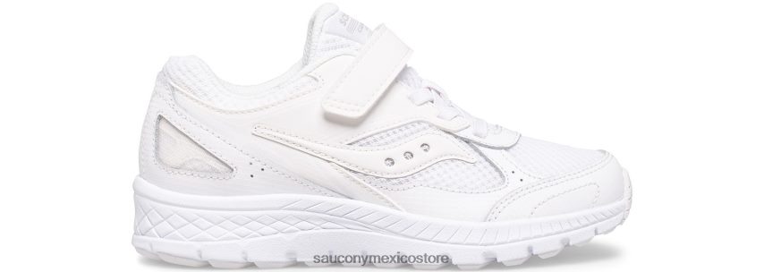 Saucony tenis cohesion 14 a/c niños blanco P4B2Z0920