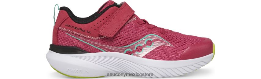 Saucony tenis kinvara 14 a/c niños rosa P4B2Z01023