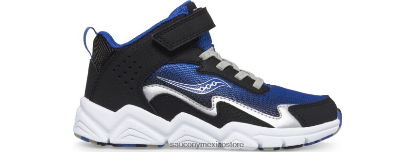 Saucony zapatillas flash mid a/c niños azul negro P4B2Z01012