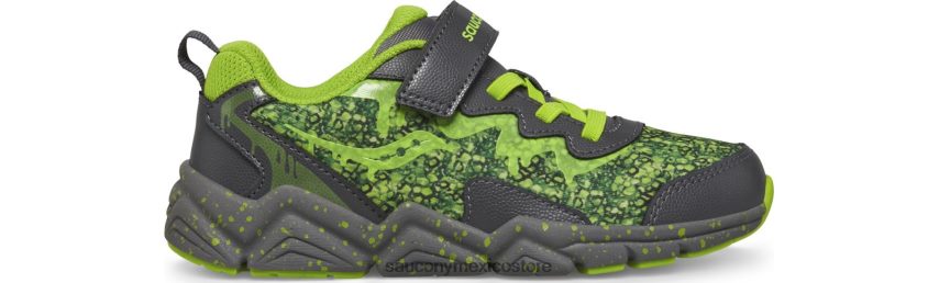 Saucony zapatilla flash 30 aire acondicionado niños gris/limo P4B2Z0979